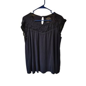 Torrid Super Soft Knits Women's Dark Blue Sleeveless Blouse Size 0